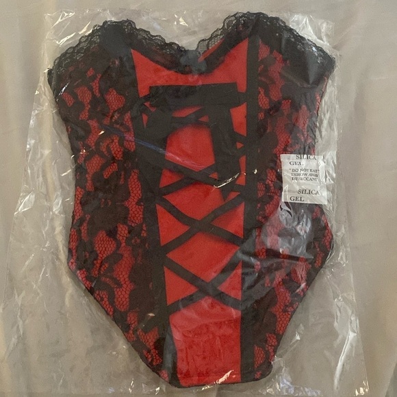 Other - (3) Corset shaped Gift bags!  Never opened Pink, purple and red